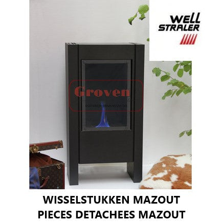 Wellstraler wisselstukken mazout pièces détachées