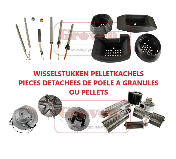 Wisselstukken voor pelletkachels