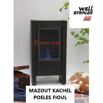 WELLSTRALER Mazoutkachels Poêles Mazout Fioul