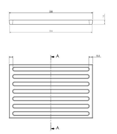BARBAS - Grille 301269 Escamo 70 - 80 - 90 - 100 -200L - 200R - 300 - 400