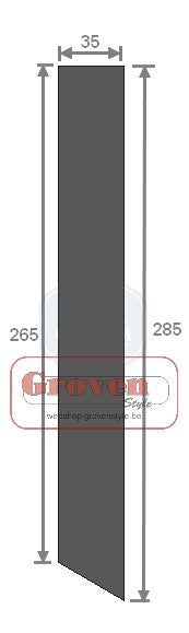 BARBAS - 312904 312905 ECO 500 pierre fond gauche/droite