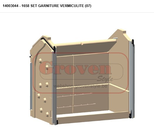 STUV - Set Garniture Vermiculite 1658 14003044