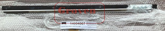 STUV - 14004007 21/95 SF kit profiel met silicone dichting - kit inox pince joint silicone