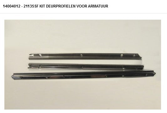 STUV - 14004012 21/135 SF kit deurprofielen voor armatuur - kit profiles porte pour armature