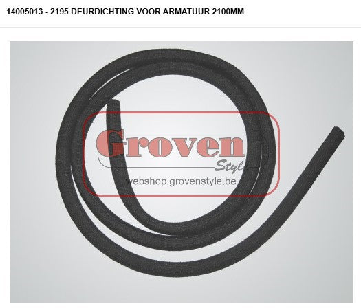 STUV - 14005013 21/95 SF Deurdichting voor armatuur - joint porte pour armature