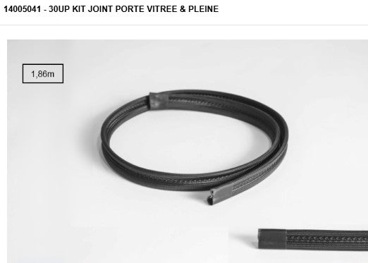 STUV - 30 UP - 14005041 - Dichtingskoord glazen deur / Cordon d'étanchéité porte vitrée