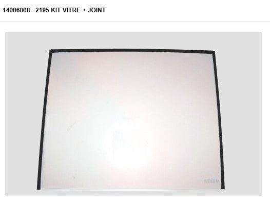 STUV - 14006008 21/95 Kit vitre + joint