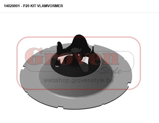 STUV - 14020001 kit vlamvormer P 20 Kit modeleur Flamme