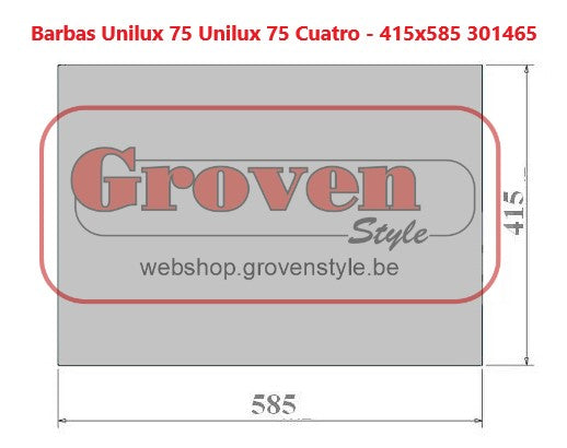 BARBAS - 301465 Unilux 75 Unilux 75 cuatro - Vitre