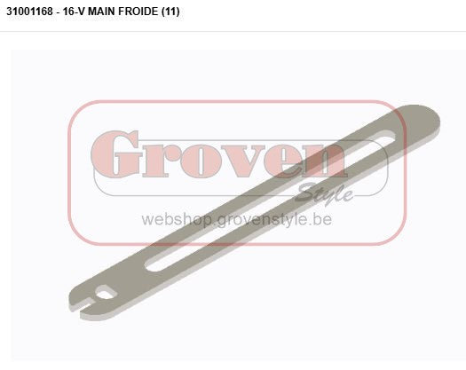 STUV 31001168 koude handgreep STUV 16 V Main froide