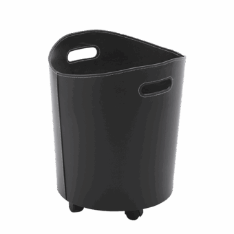 DIXNEUF - OMEGA NOIR Corbeille à granulés/bois