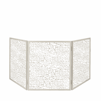 Dixneuf FLORIA Protection pour poêle CREME