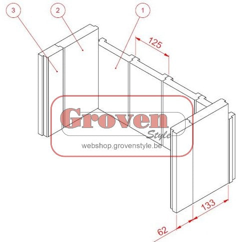 BODART & GONAY - Kit Skamolex IF 600 compact GREEN 37I6C120