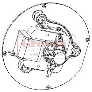 MCZ 41451503200 ventilateur fumées