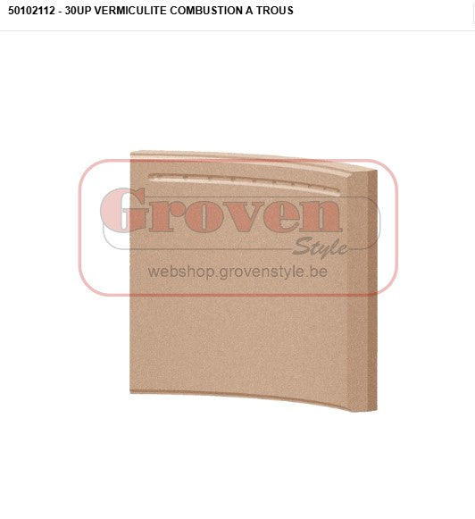 STUV - 50102112 30UP vermiculite combustion à trous