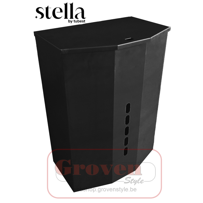 STELLA NAOS pellet opslag koffer zwart - coffre à pellets noir
