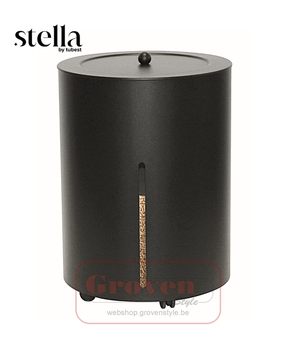 STELLA POLARIS pellet opslag koffer met wielen - coffre à pellets à roulettes