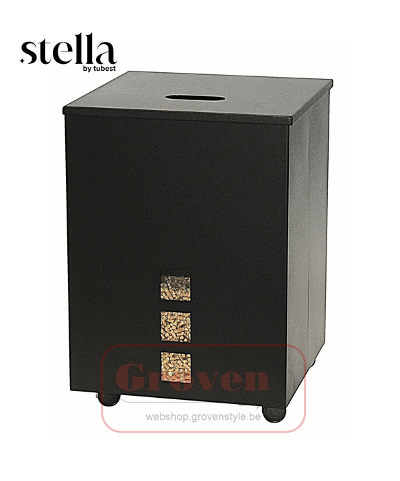 STELLA CAPELLA pellet opslag koffer met wielen - coffre à pellets à roulettes