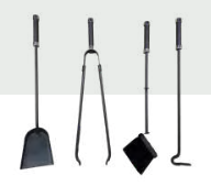 STELLA ACRUX haardstel antraciet - serviteur anthracite