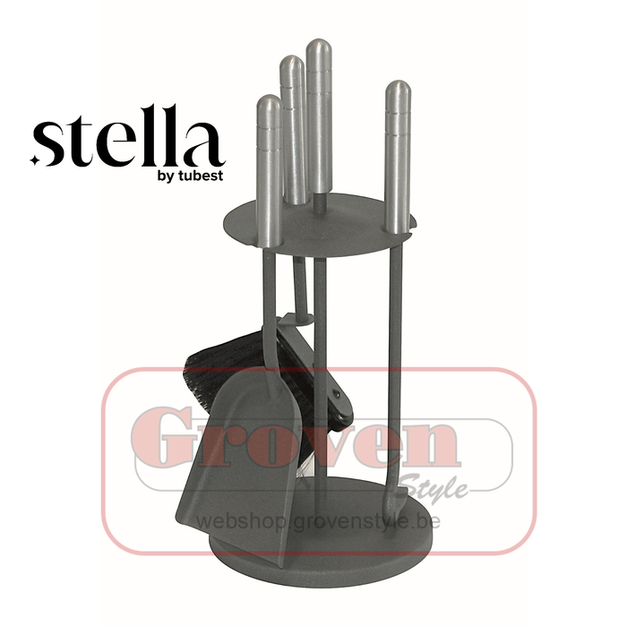 STELLA Sirius haardstel ANTRACIET - serviteur ANTRACITE