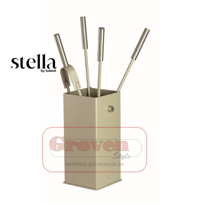 STELLA ACRUX haardstel beige - serviteur beige