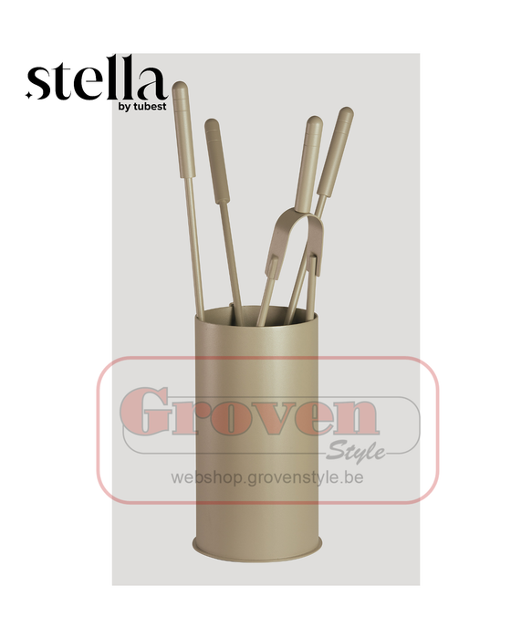 STELLA MIrfak haardstel beige - serviteur beige