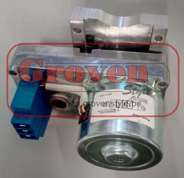 PALAZZETTI reductiemotor met steun 146 RPM 892006821 motorréducteur avec support 1,46 RPM