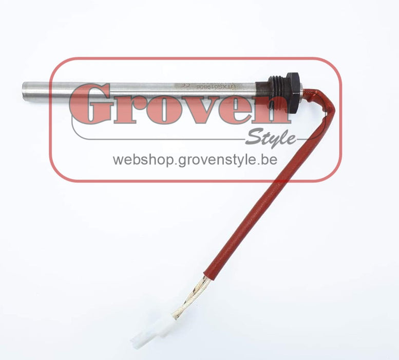 PALAZZETTI onstekingskaars bougie L 17 cm 3/4 schroefdraad 892605960 bougie d'allumageL 17 cm a visser fillet 3/4