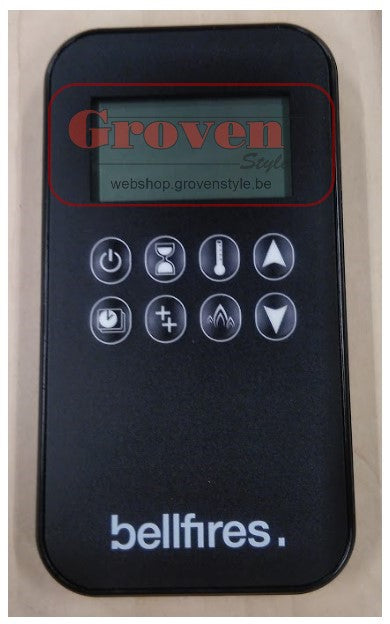 Afstandsbediening BELLFIRES AB Symax 2 8 knops Tactile 347133 – Groven ...