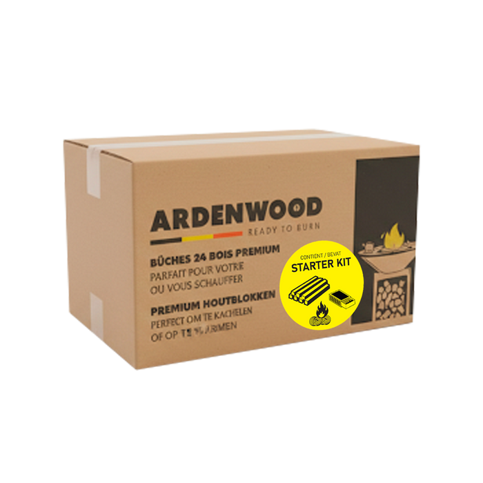 Ardenwood Brandhout - starter box - Bois de chauffage starter box