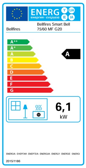 BARBAS BELLFIRES SMART BELL 75/60 foyer à gaz MODELE EXPO