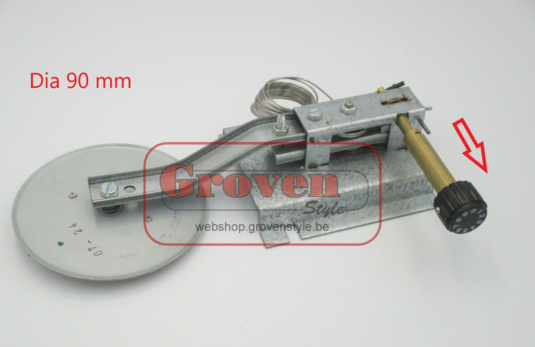 BODART & GONAY 07FTS690 Thermostat dia 90 télescopique