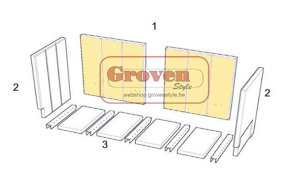 BODART & GONAY - Phenix 85 GREEN - kit skamolex vermiculite dos