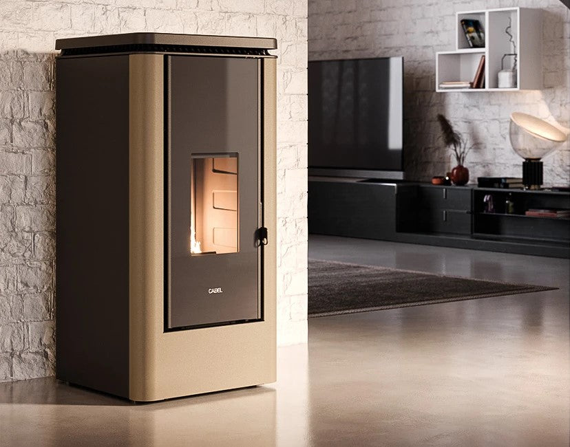 CADEL Icon Plus 9 Light Bronze poêle à granulés MODELE EXPO