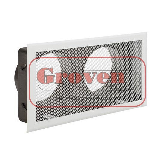 Grille Blanche rectangulaire avec manches