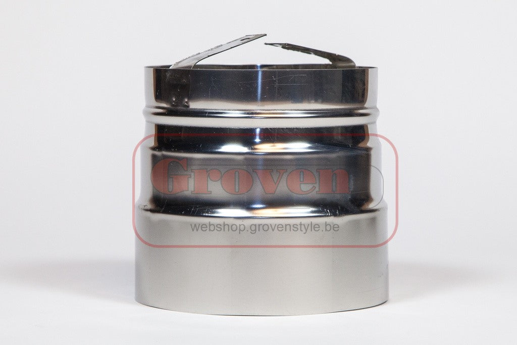 JIDE Buselot inox sortie fumée dia 150 - 180 - 200