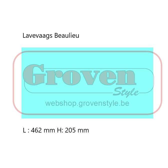 LAXEVAAGS Beaulieu vitre pour la version 1 grande porte