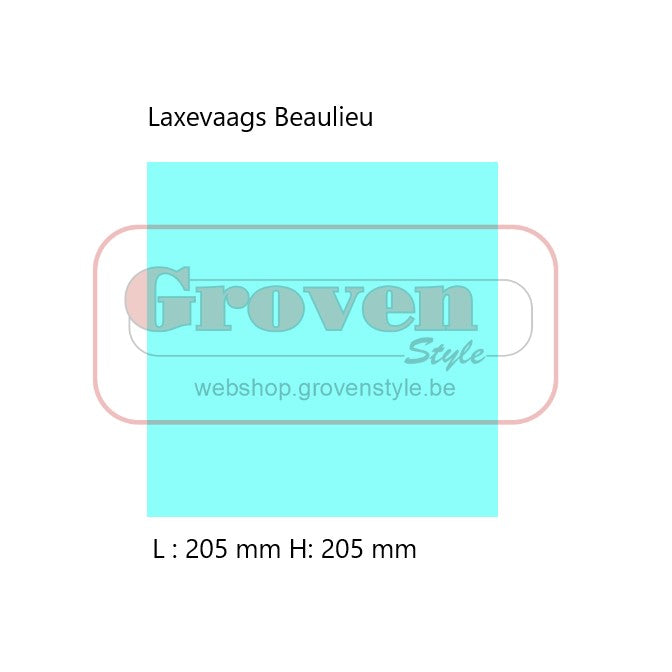 LAXEVAAGS Beaulieu - vitre pour la version 2 petites portes