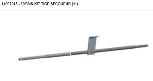 STUV 14002013 kit schudroosterkit 30 - 30IN kit tige secoueurá