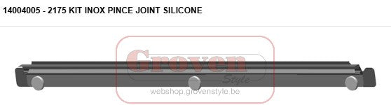 STUV - 14004005 21/75 SF kit inox pince joint silicone
