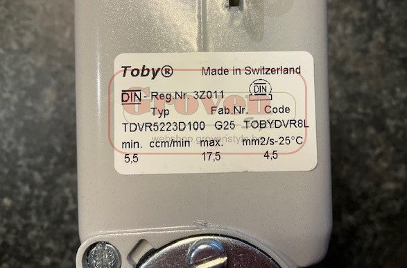 TOBY DVR8L Carburateur lateral