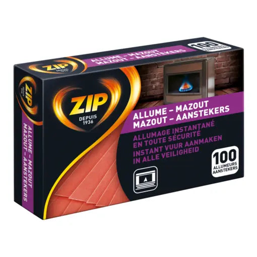 ZIP Mazout-aanstekers / allume-mazout 100 pcs