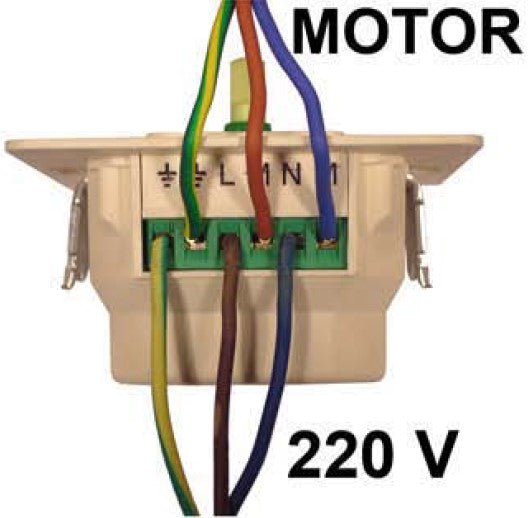 JIDE Snelheidsregelaar met schakelaar - variateur de vitesse avec interrupteur