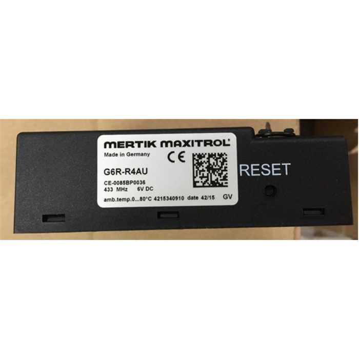 Kit de remplacement télécommande et récepteur GV60 Mertik Maxitrol